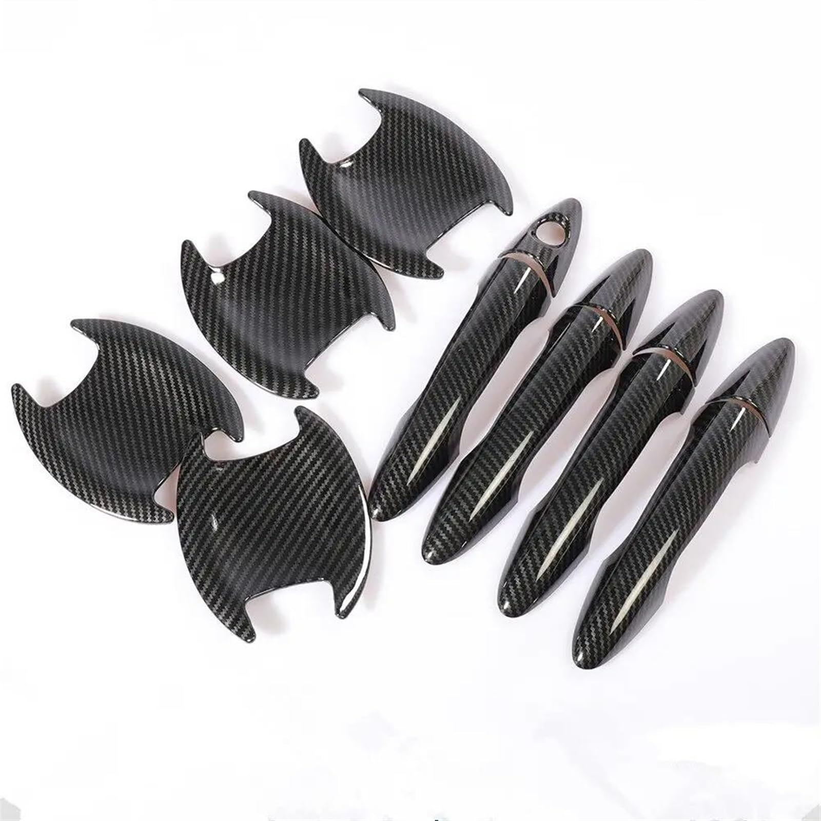 NOHEEU Auto Parts Exterior Door Handle Cover Trim Opener for Hyundai for Accent I25 2010-2015(Style 3)