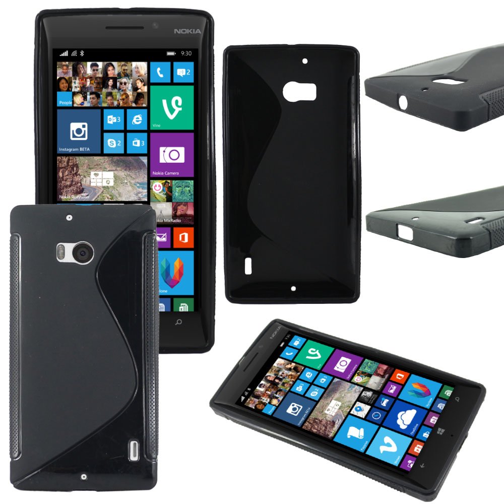 ebestStar - Cover Compatibile con Nokia Lumia 930 Custodia Protezione S-Line Design Silicone Gel TPU Morbida e Sottile + Penna, Bianco [Apparecchio: 137 x 71 x 9.8mm, 5.0