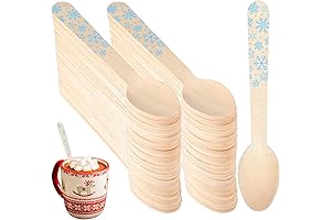 100 Snowflake Stir Sticks: Perfect for Winter Delights