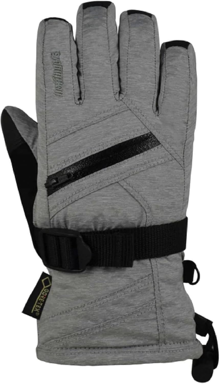 hotfingers Junior Clipper GT Glove - Waterproof Winter Insulated Gloves with Durable Grip Palm, Zipper Pocket & Cuff Closure