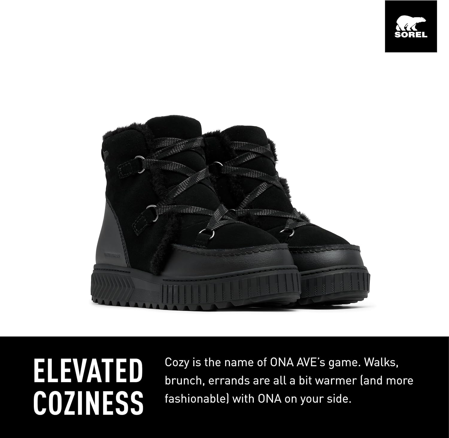 SOREL Women's ONA AVE Alpine Waterproof Boot - Image 3