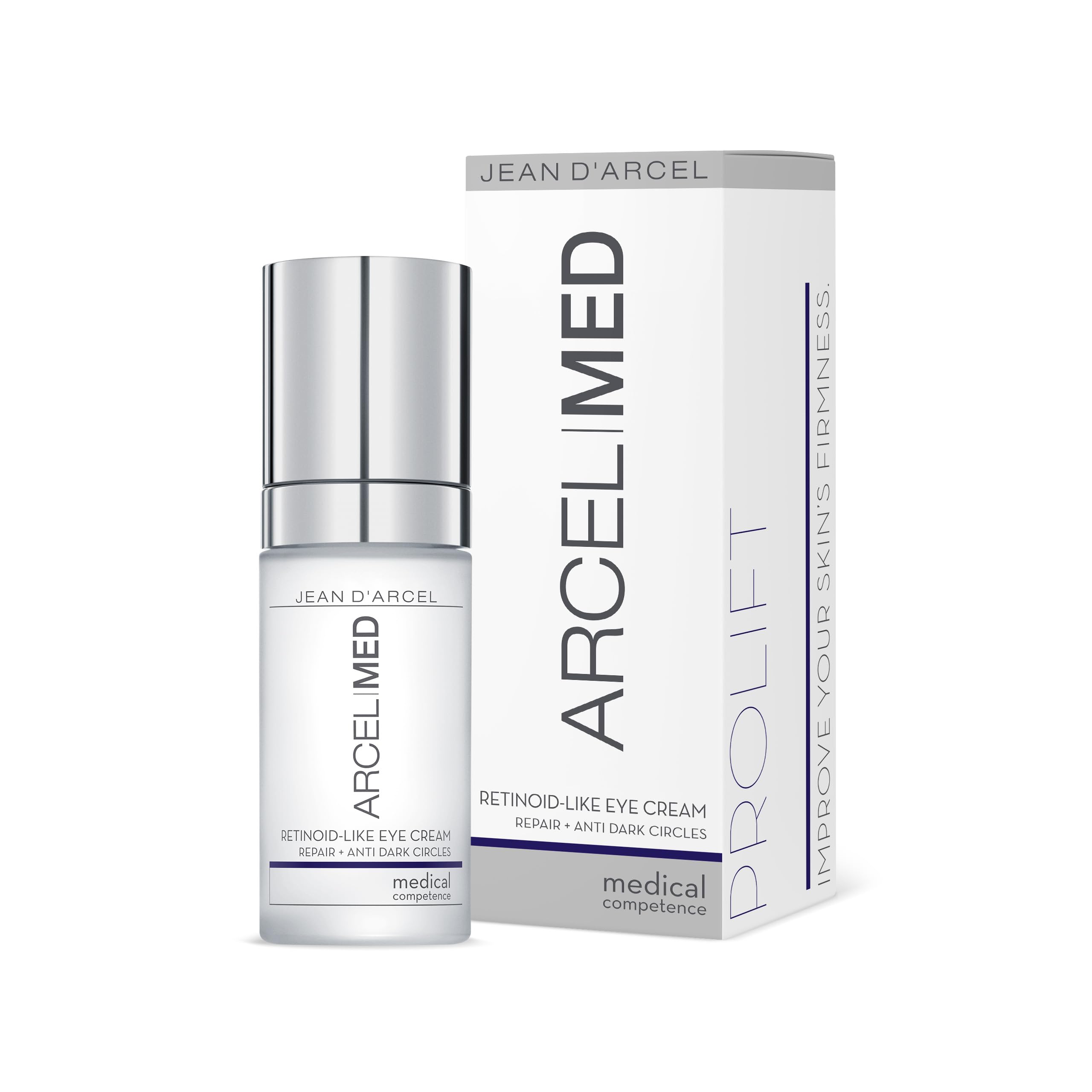 JEAN D'ARCEL ARCELMED Crema per gli occhi anti-invecchiamento retinoid-like Eye Cream 30 ml – Riduce borse e occhiaie – migliora l'elasticità della pelle – leviga la zona degli occhi