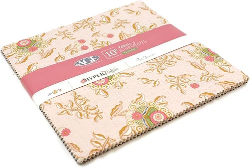 Pat Bravo - Pastel de capa Hyper Nature (42 piezas) para galería de arte de 10 x 10 pulgadas (10.0 in x 10.0 in) de tela cuadrada de tela para