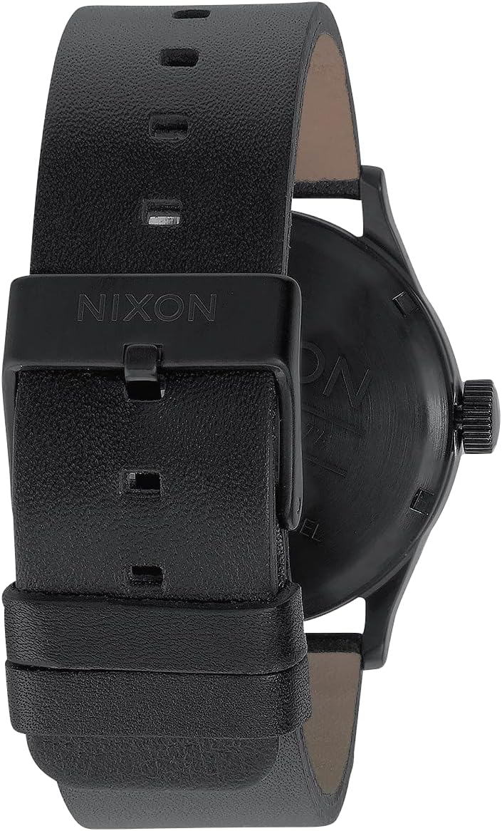 Nixon Men's Sentry Leather Watch