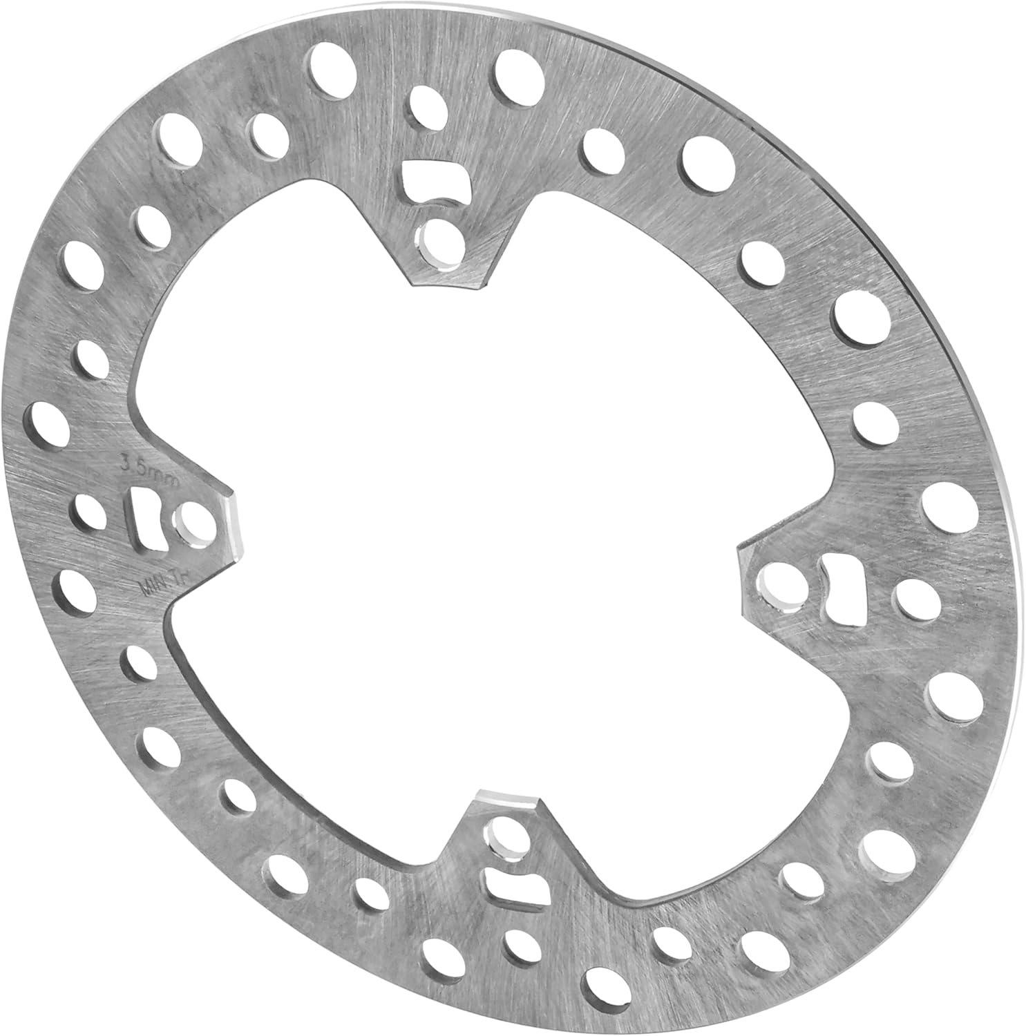 Caltric Rear Brake Disc Rotor Compatible with Honda Cr250R Cr250 R 2002 2003 2004 2005 2006 2007