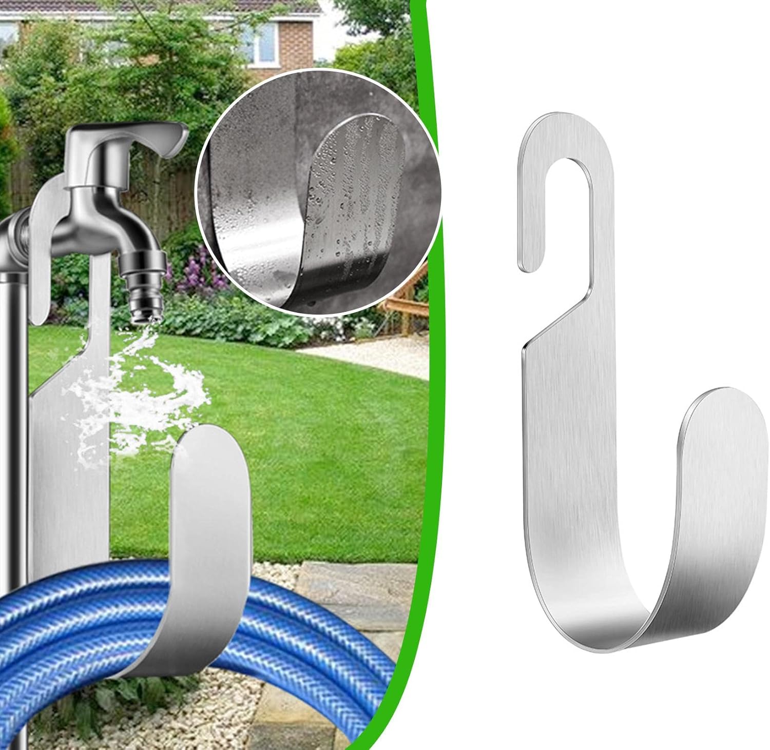 Heavy Duty Hose Hanger, Metallic Hose Pipe Holder, Metal Hose Holder