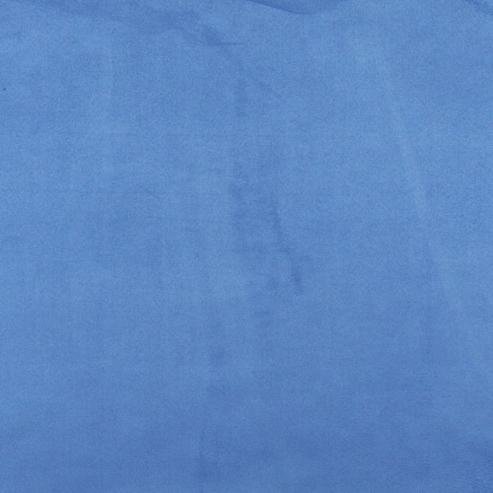 Sapphire Solid Microsuede Microfiber Upholstery Grade Fabric by The Yard - SKU: Dotson Sapphire