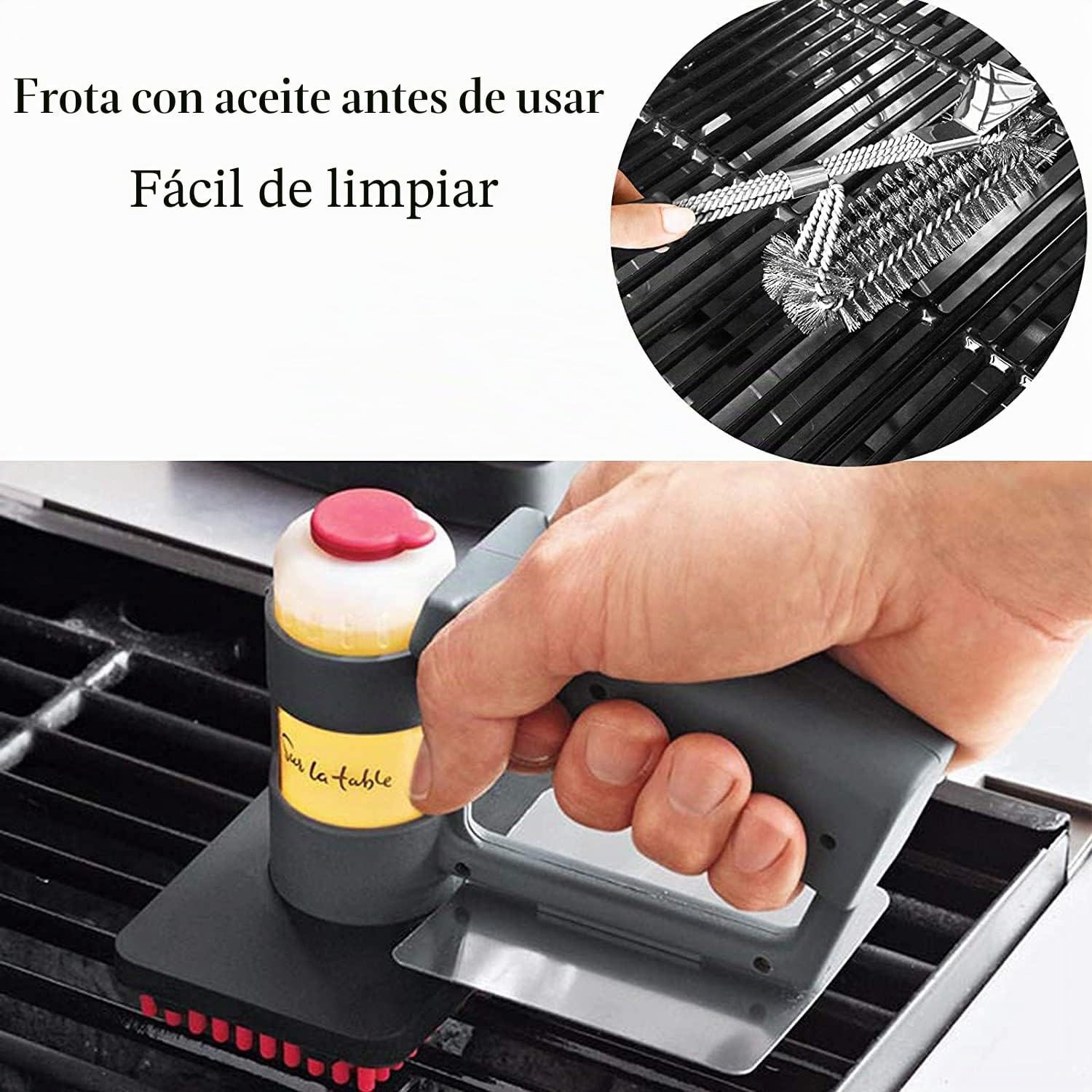 GFTIME Parrillas de cocción de hierro fundido de 43 x 21 cm para CharBroil Gas2Coal 330, Barbecook Siesta 310, Landmann Triton 3&4, Profi Cook PC-GG 1058/1059, piezas de repuesto, 2 piezas