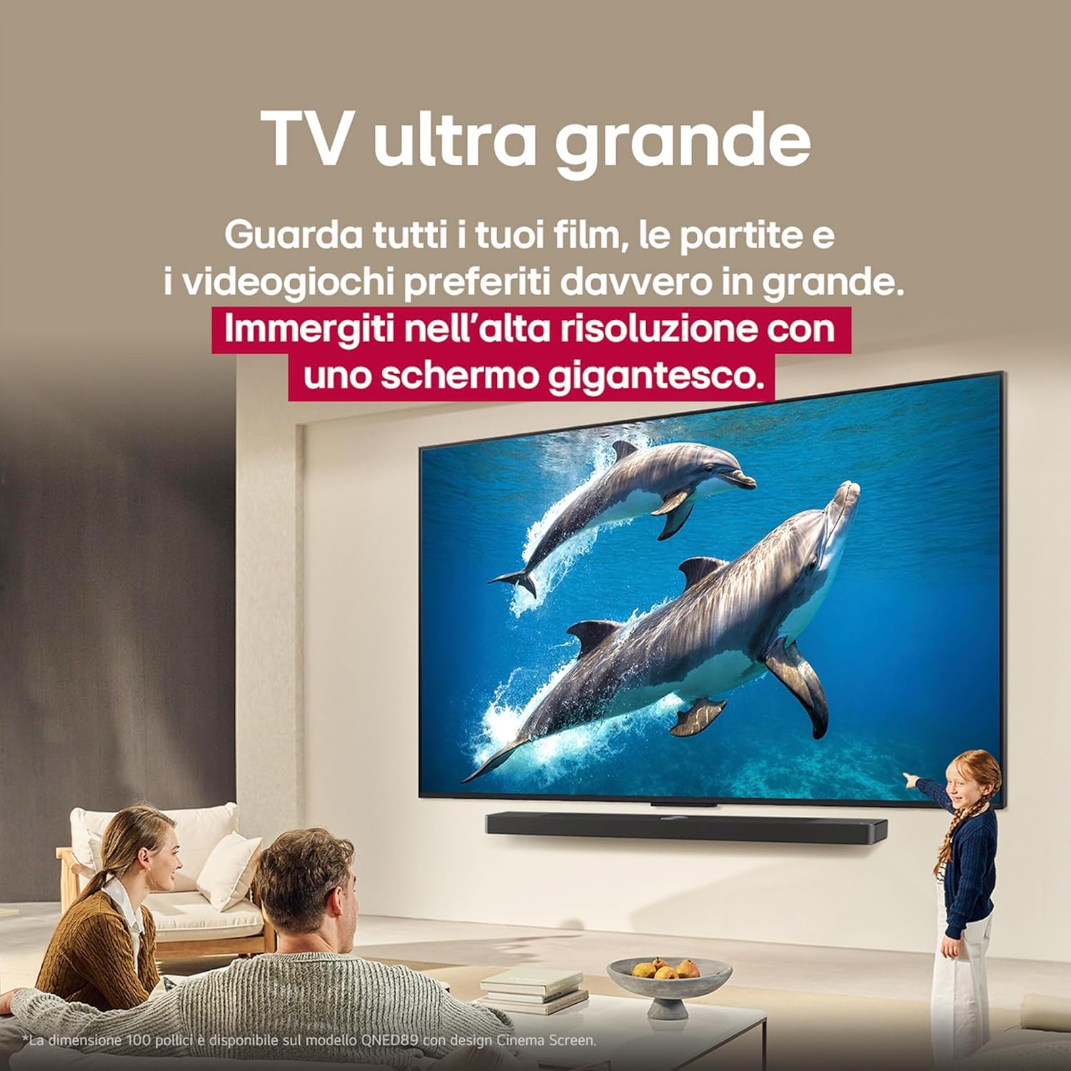 LG QNED evo AI 75 Pollici, Serie QNED86 2025 Smart TV 4K - 75QNED86A6A | Processore ?8 Gen2, Dimming Pro con MiniLED, WebOS, Telecomando Puntatore AI, Dolby Vision, Gaming VRR e FreeSync 4K@144Hz