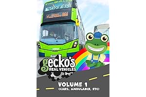 Gecko's Garage Real Vehicles (12 Pack) for Imaginative Play and STEM Education in Preschools