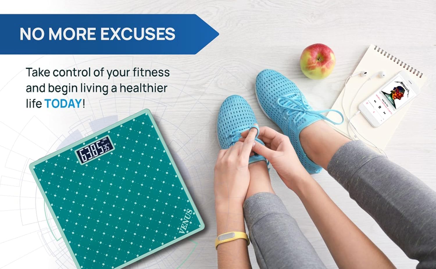 Venus (India) Electronic Digital Personal Bathroom Weight Machine for Body Weight upto 180 kg Weighing Scale with 24 Months Warranty 7 717uVOOCRQL. SL1500