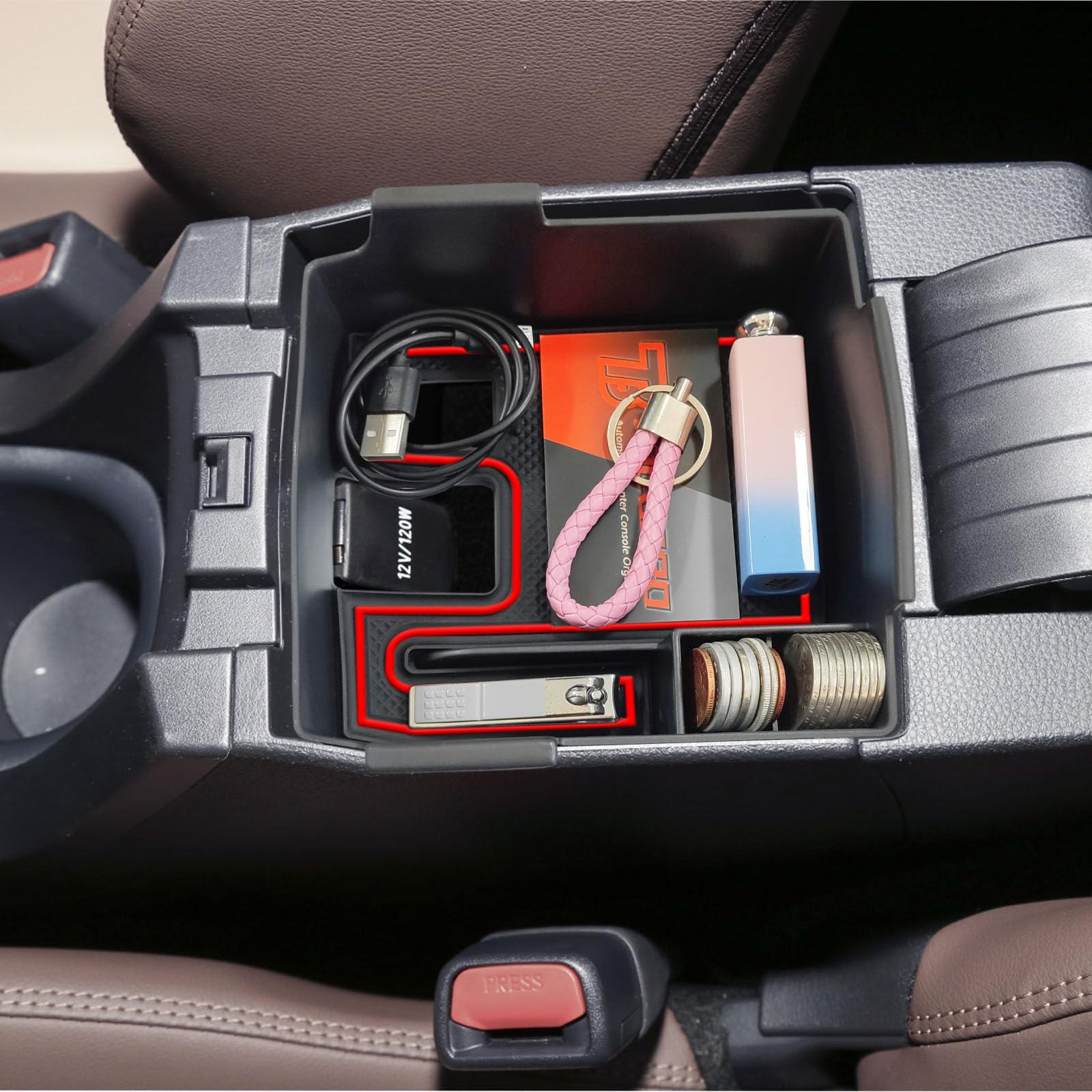 Amazon.com: TACOBRO Center Console Organizer Compatible with