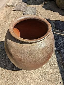 備前焼　壺　直径33センチ Amazon.co.jp: 備前焼 大壺 高さ75cm 横幅60cm 内径33cm