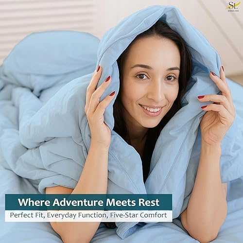 Miniatura 7 de Shreem Linen Juego de sábanas de microfibra de lujo de 4 piezas, bolsillo profundo que se adapta a hasta 10 pulgadas, suave, resistente a las