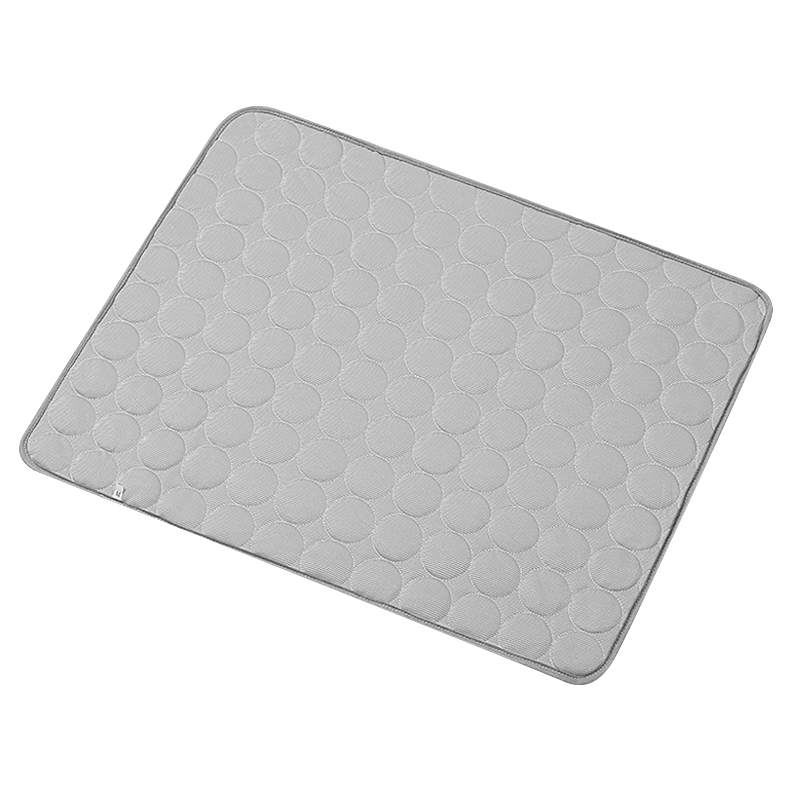 Cooling Pad For Cats Pet Cooling Mat, Dog Bed, Summer Cooling & Breathable Dog Mat – Ice Silk Style, Grey, Xl 100×70 Cm