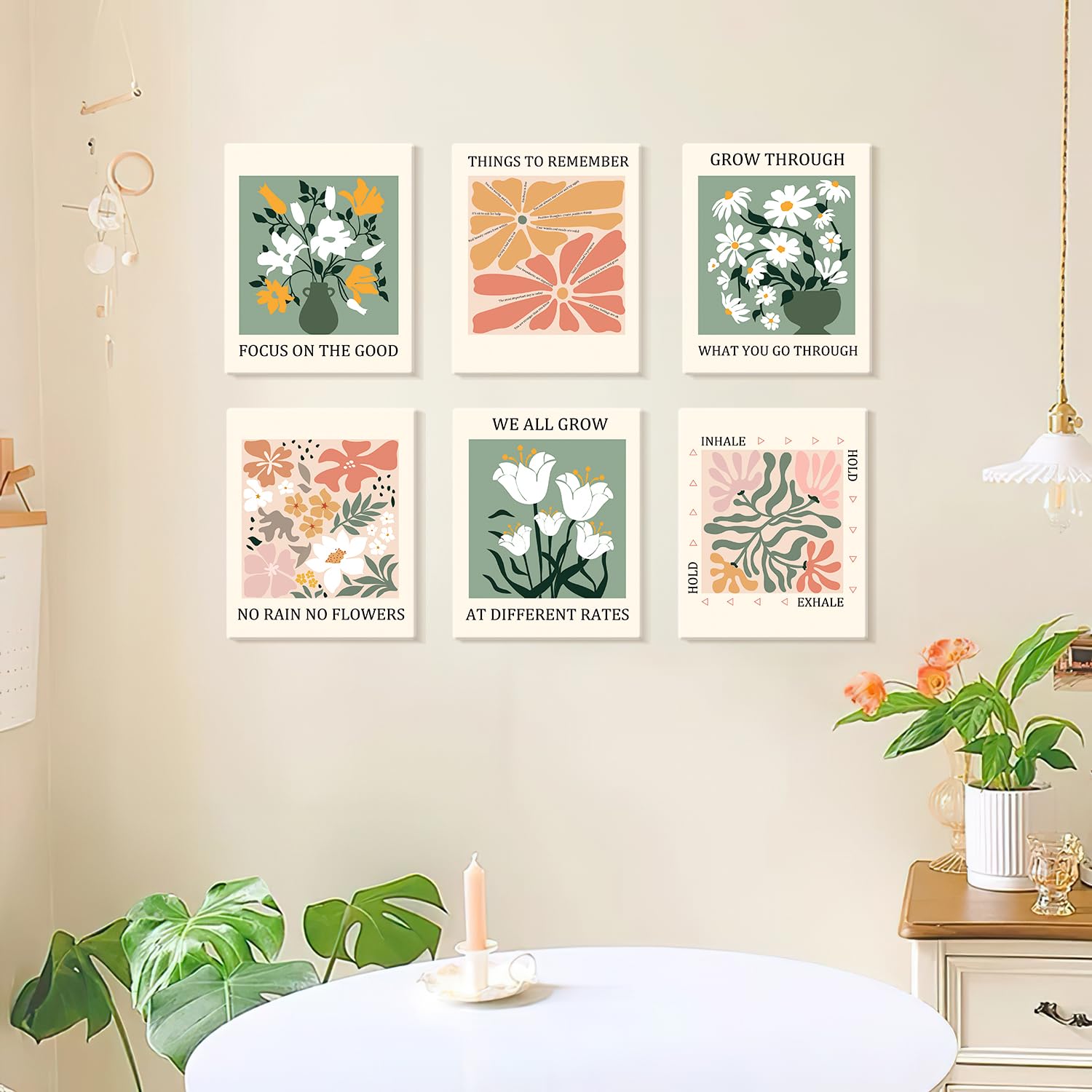 Jardinière murale moderne - Art mural à plantes - Décoration murale
