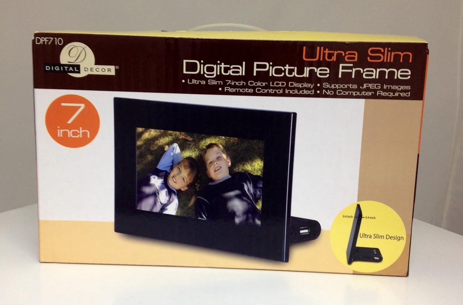 7 inch Ultra Slim Digital Picture Frame Electronics