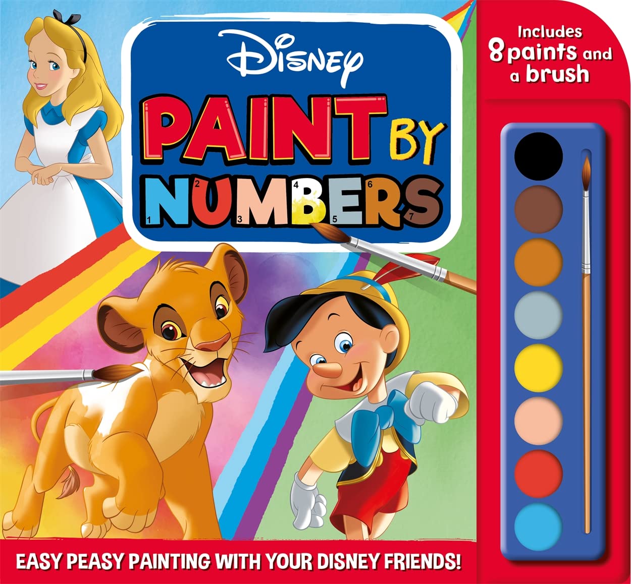 Igloo Books Ltd Disney: Paint By Numbers Paperback – Big Book, 21 July 2021