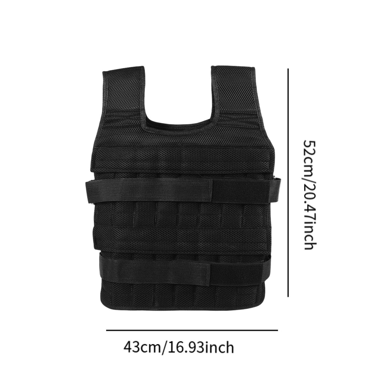 Chaleco Lastrado Ajustable para Hombres Y Mujeres con Correas Ergonómicas Malla Transpirable Y de Fijación Segura Adecuado para Entrenamiento