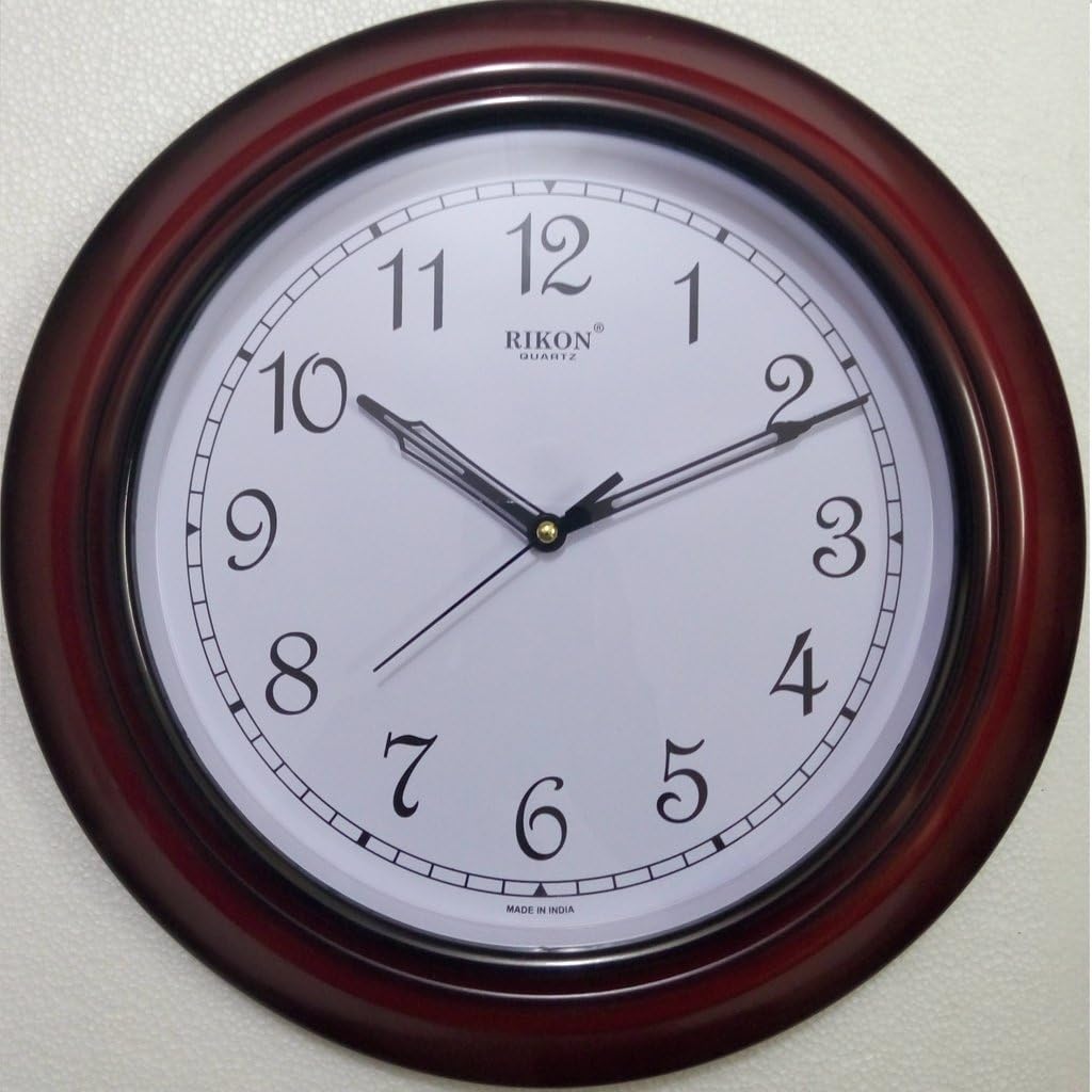 Rikon Quartz Plastic Round Shape 33 cm X 33 cm Fancy Home