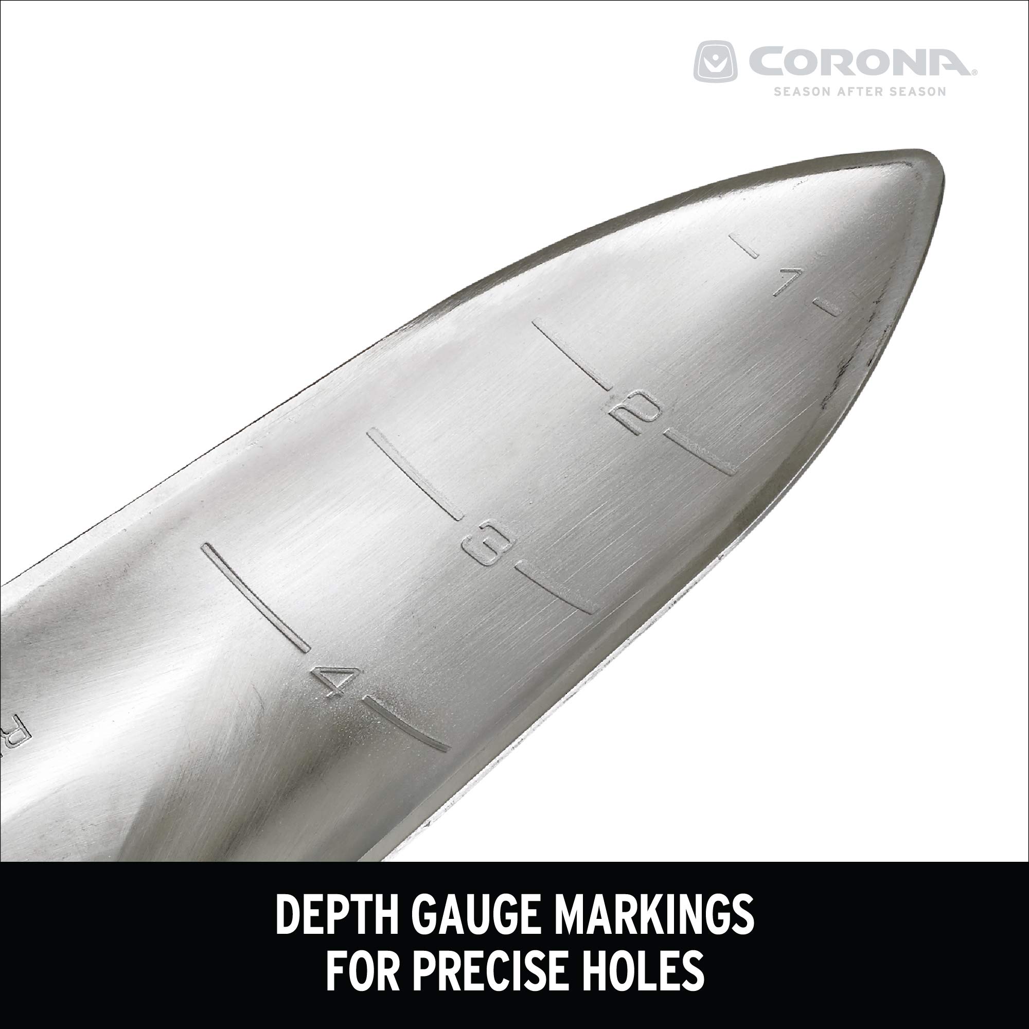 Corona Garden Trowel - Stainless Steel ComfortGEL -7