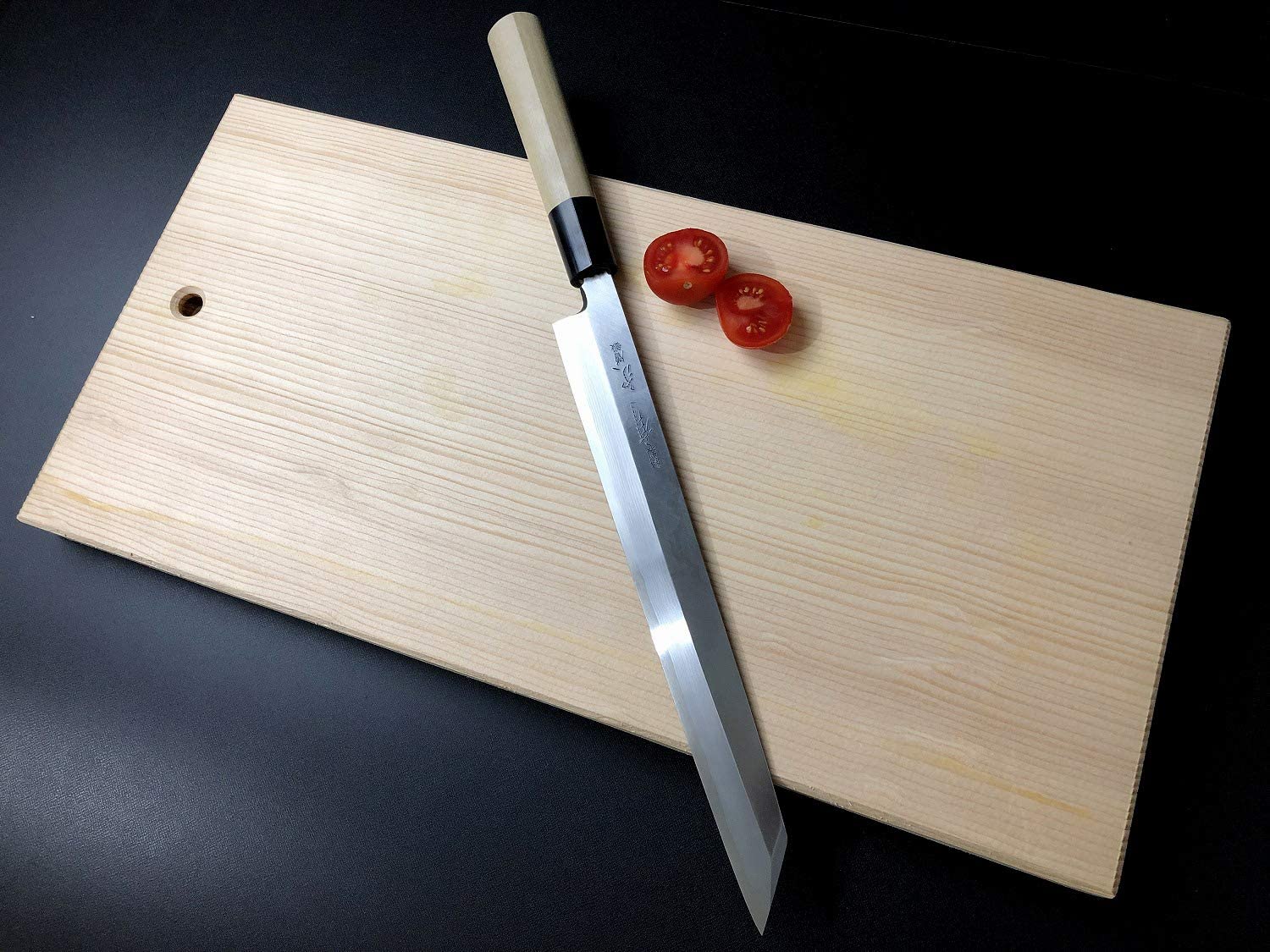 Amazon | 有次 包丁 層鍛切付型 柳刃 270mm 青鋼2 築地 ARITSUGU 柄 名