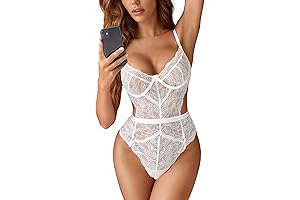 Bridal Boudoir Outfits: Sultry Lace Teddy for an Enchanting Night