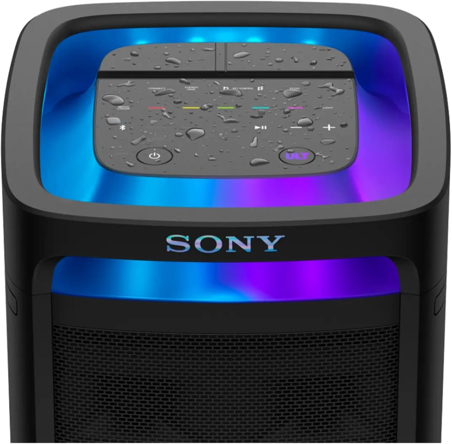 Sony ULT Tower 9 Wireless Party Speaker Bundle with Wireless Karaoke Microphone and Travel Case (3 Items)