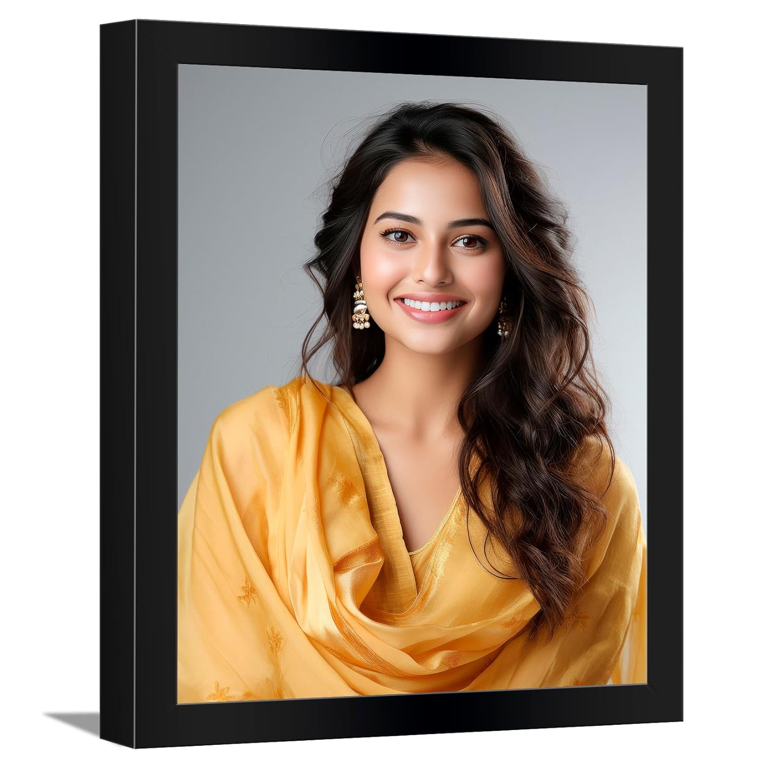 Premium Customized Photo Frames With Photo Upload, Personalised Wall Room And Home Decor Gift, With Plexi Glass, A4, A3, Paper/Canvas, Personalised Photo Print With Frame, Portrait Premium Customized Photo Frames With Photo Upload, Personalised Wall Room And Home Decor Gift, With Plexi Glass, A4, A3, Paper/Canvas, Personalised Photo Print With Frame, Portrait