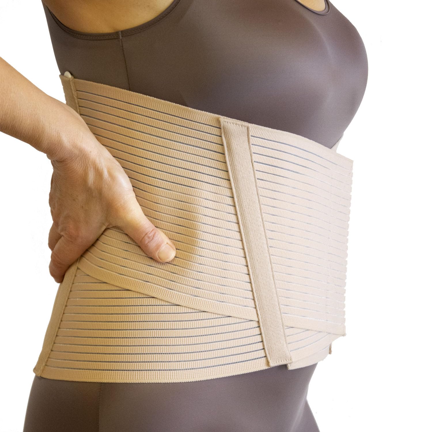 Popiersie Ortopedyczne Unisex Plecy Lędźwiowe Opaska Korektor Postawy 6 Kleje Pas Mężczyźni i Kobiety (M)