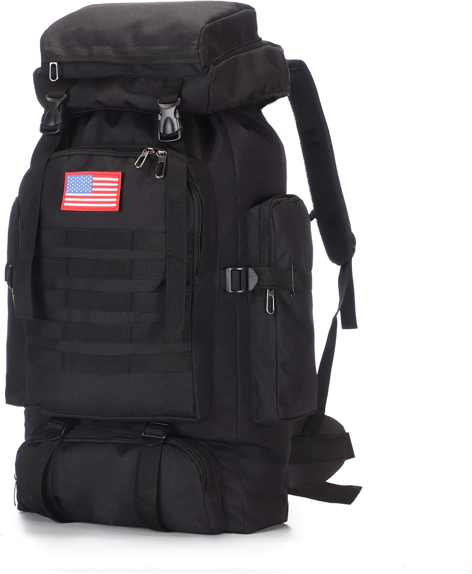TianYaOutDoor 70l Hiking Backpack for Men Waterproof Military Camping Traveling Rucksack Daypack for Outdoor Backpacking Trekking