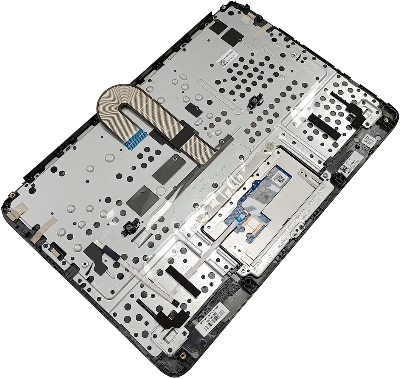 Replacement for HP Chromebook 11 G9 EE Laptop Upper Top Cover Case Palmrest Keyboard Touchpad Assembly Part M47382-001