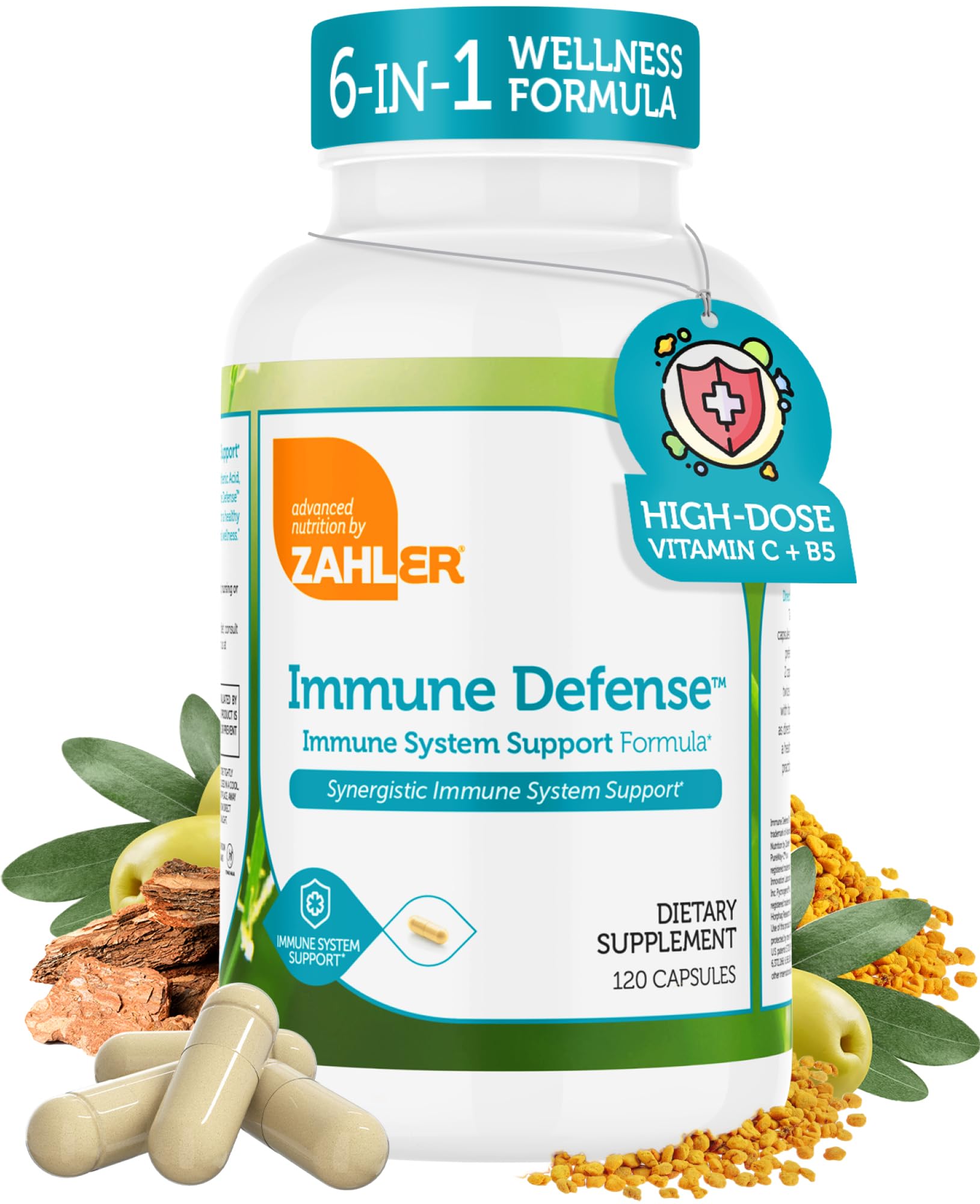 Zahler Immune Defense, 120 Capsules