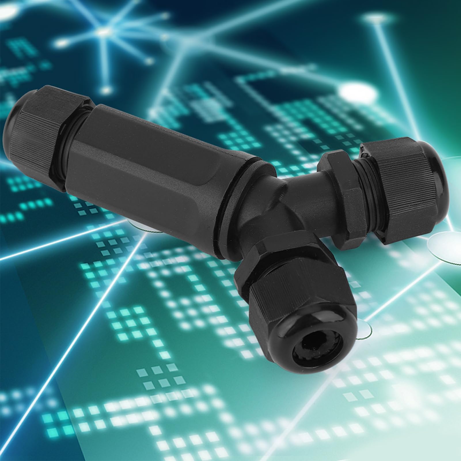 LED IP68 wasserdichte Stecker 3-Wege-3-Pin-Y-Typ-Kabelstecker, wasserdichte Kabelstecker für elektrisches Zubehör