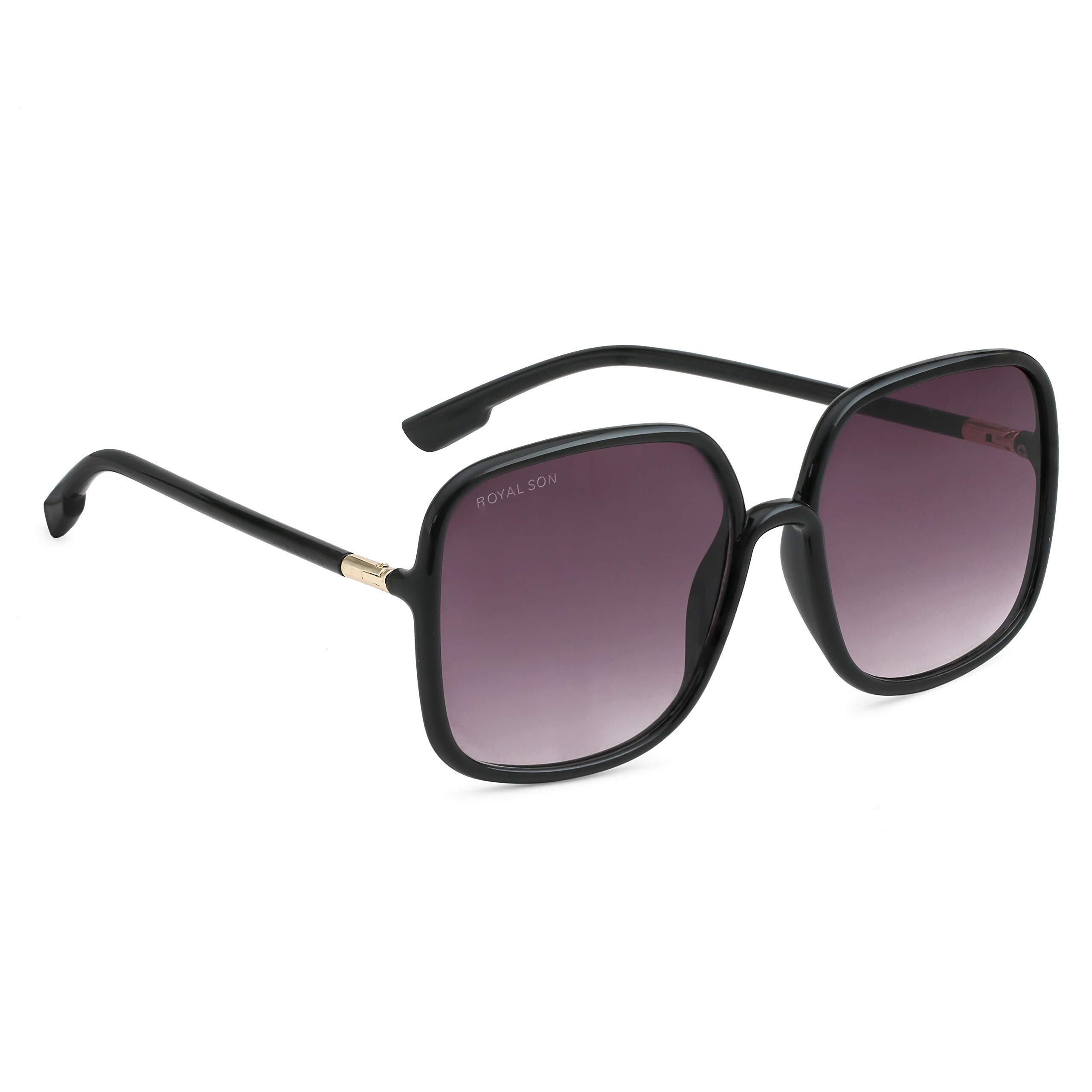 ROYAL SON Oversized Square UV Protected Women Sunglasses