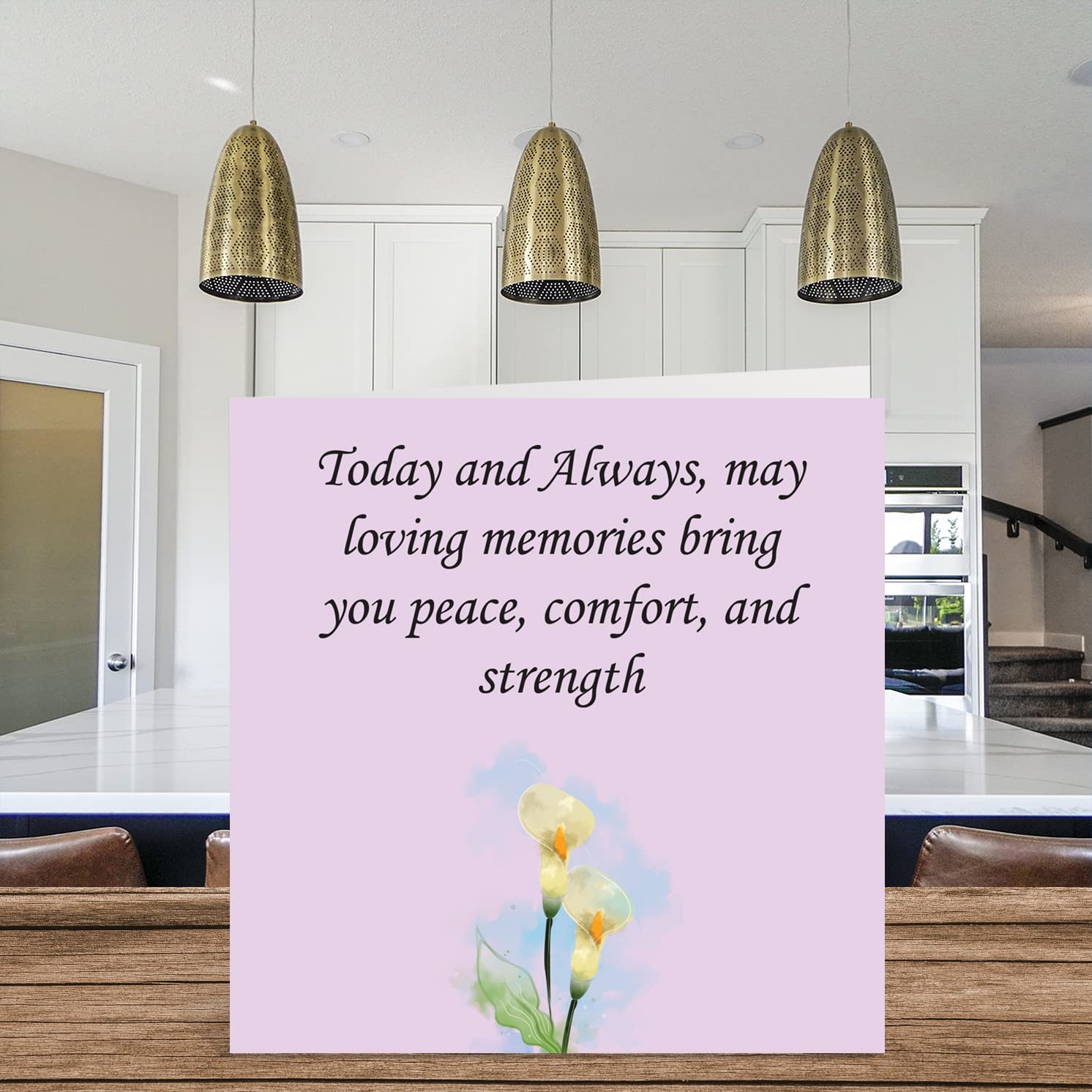 PRINTABLE Sympathy Card Thinking Of You Carta Di Condoglianze - Foto 4