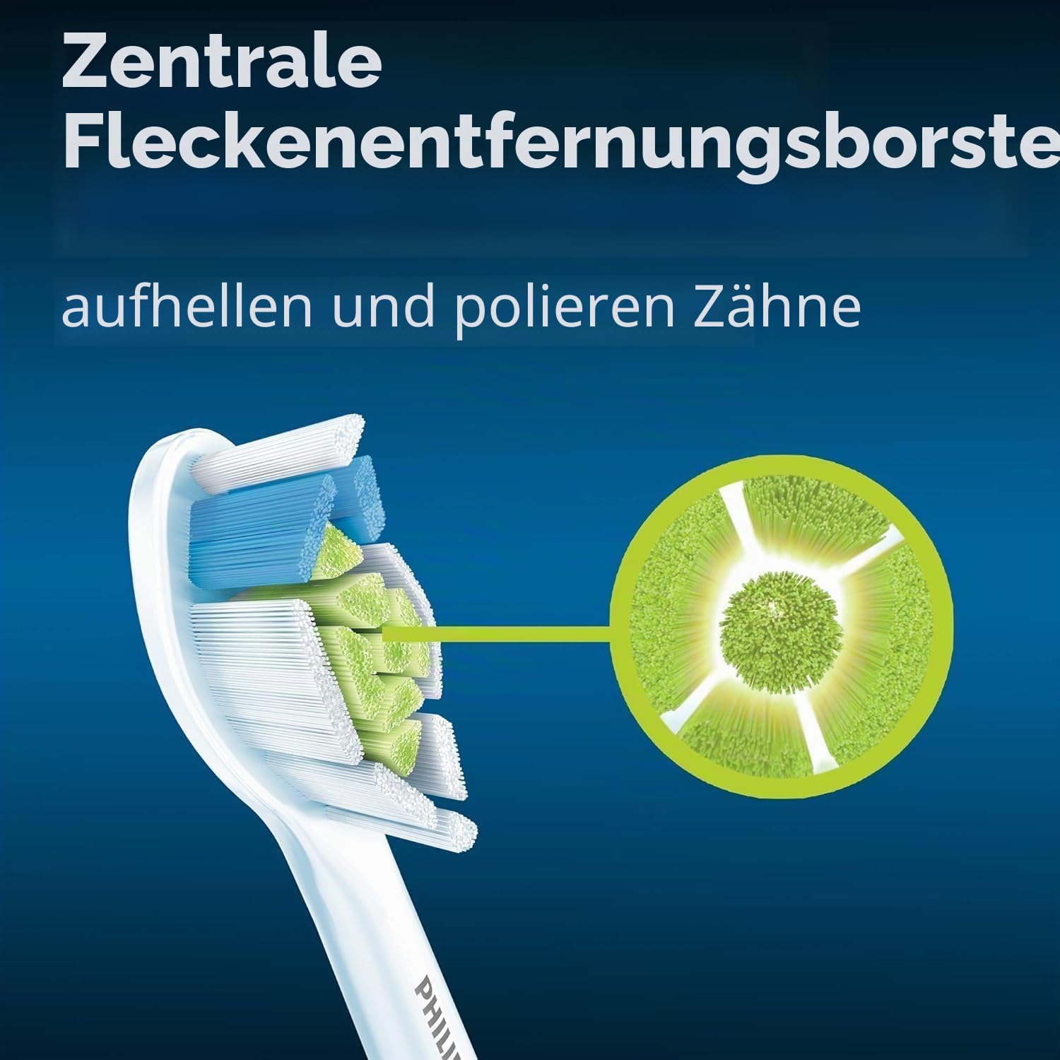 Philips Sonicare W2 Optimal Ersatzbürstenköpfe (weiß, 1er Pack (6))