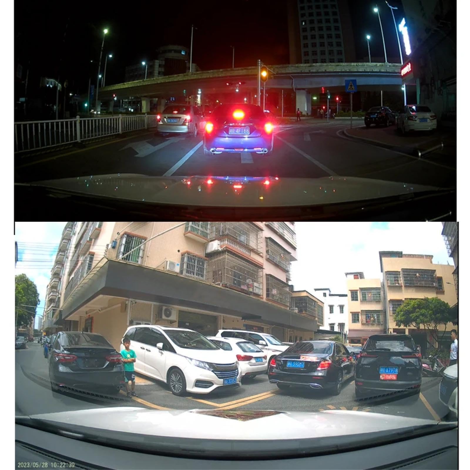 Kamera Samochodowa dla Volvo S60 S60L S80 S80L XC70 V60 2012-2016, HD 2160P Samochód DVR Wideorejestrator Dash Cam Kamera