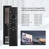 Vista 3 de BN59-01385A Control remoto de repuesto de voz solar para Samsung Control remoto para Smart TV, control solar recargable para televisores