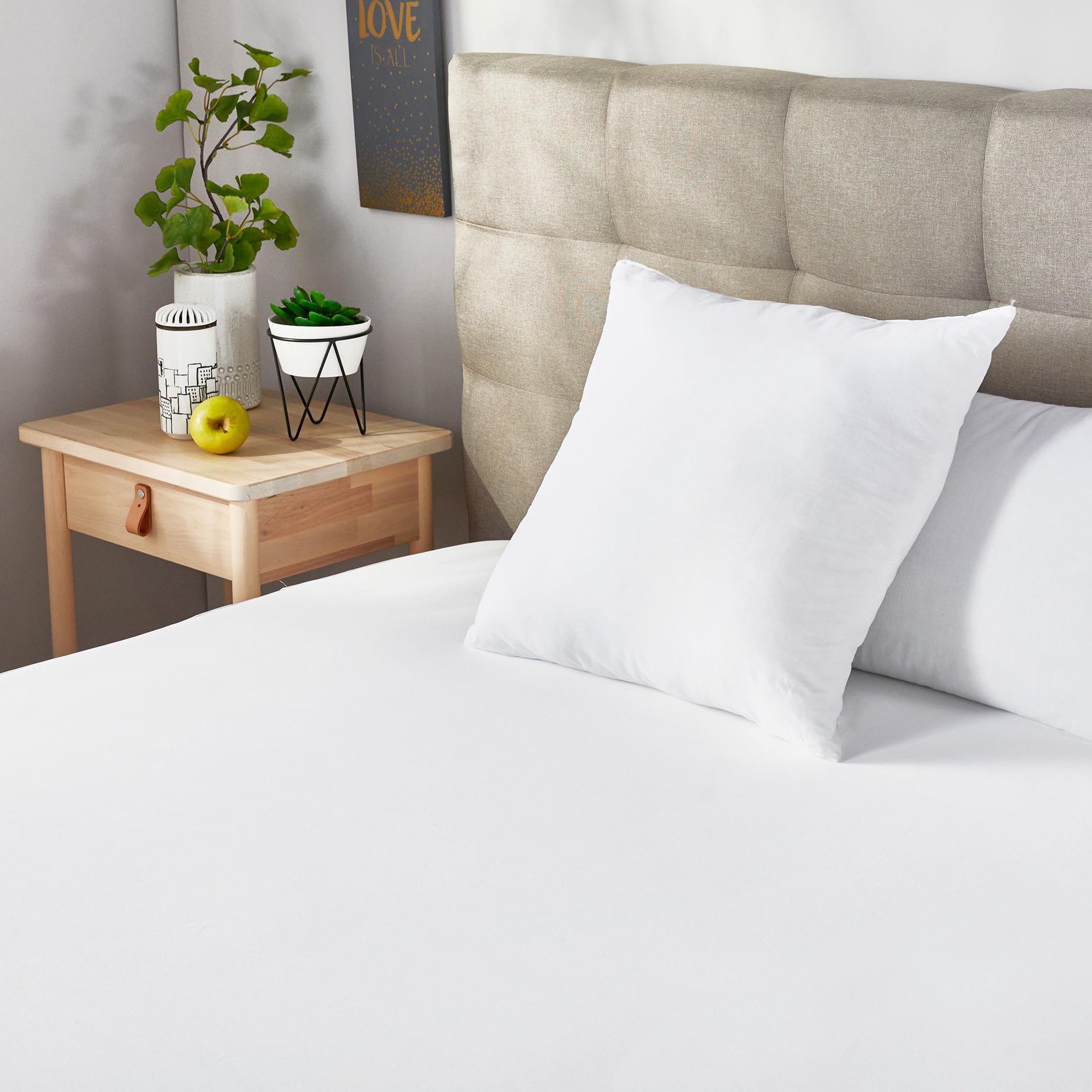 Pikolin Home - Funda de Colchón Impermeable Antichinches | 135x190/200cm | Apto colchones de hasta 30cm de Altura | Hipoalergénica contra chinches y fluidos | Cierre de Seguridad | Muy Transpirable