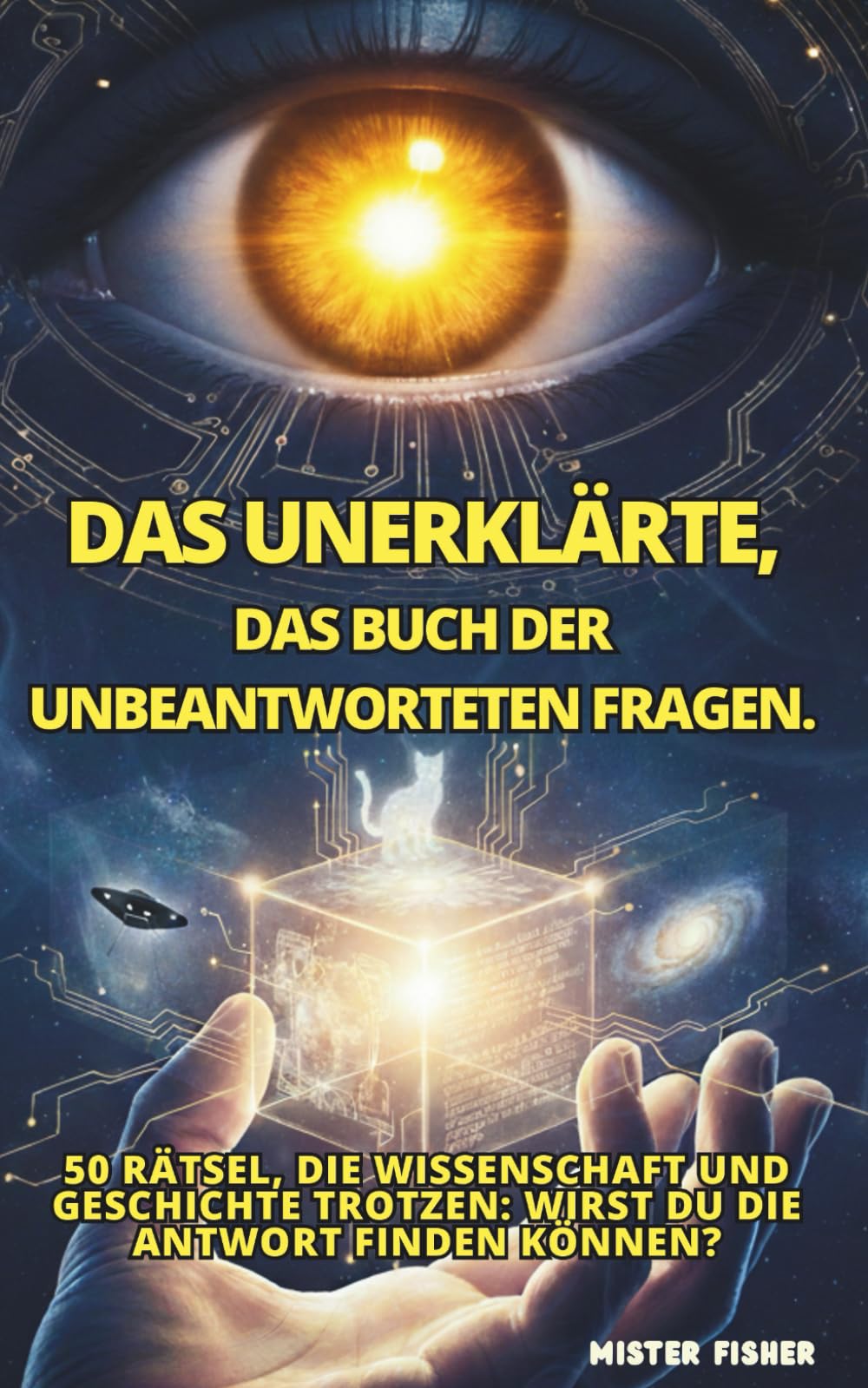 DAS UNERKLÄRTE, Das Buch der unbeantworteten Fragen.: 50 Rätsel, die Wissenschaft und Geschichte trotzen: Wirst du die Antwort finden können?