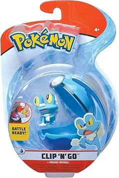 Amazon ポケモンクリップ N Go フロークー ダイブボール ロボット 子ども向けフィギュア おもちゃ