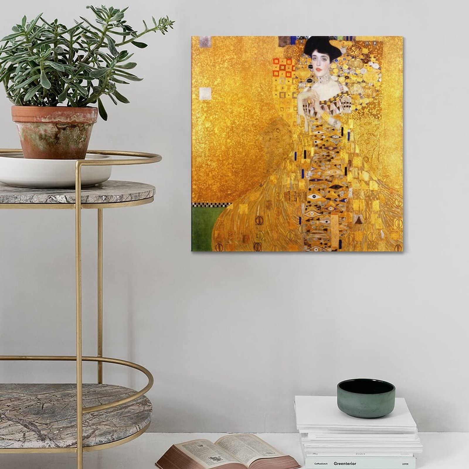 Amazon.co.jp: Gustav Klimtグスタフ・クリムト芸術的な絵画「アデーレ