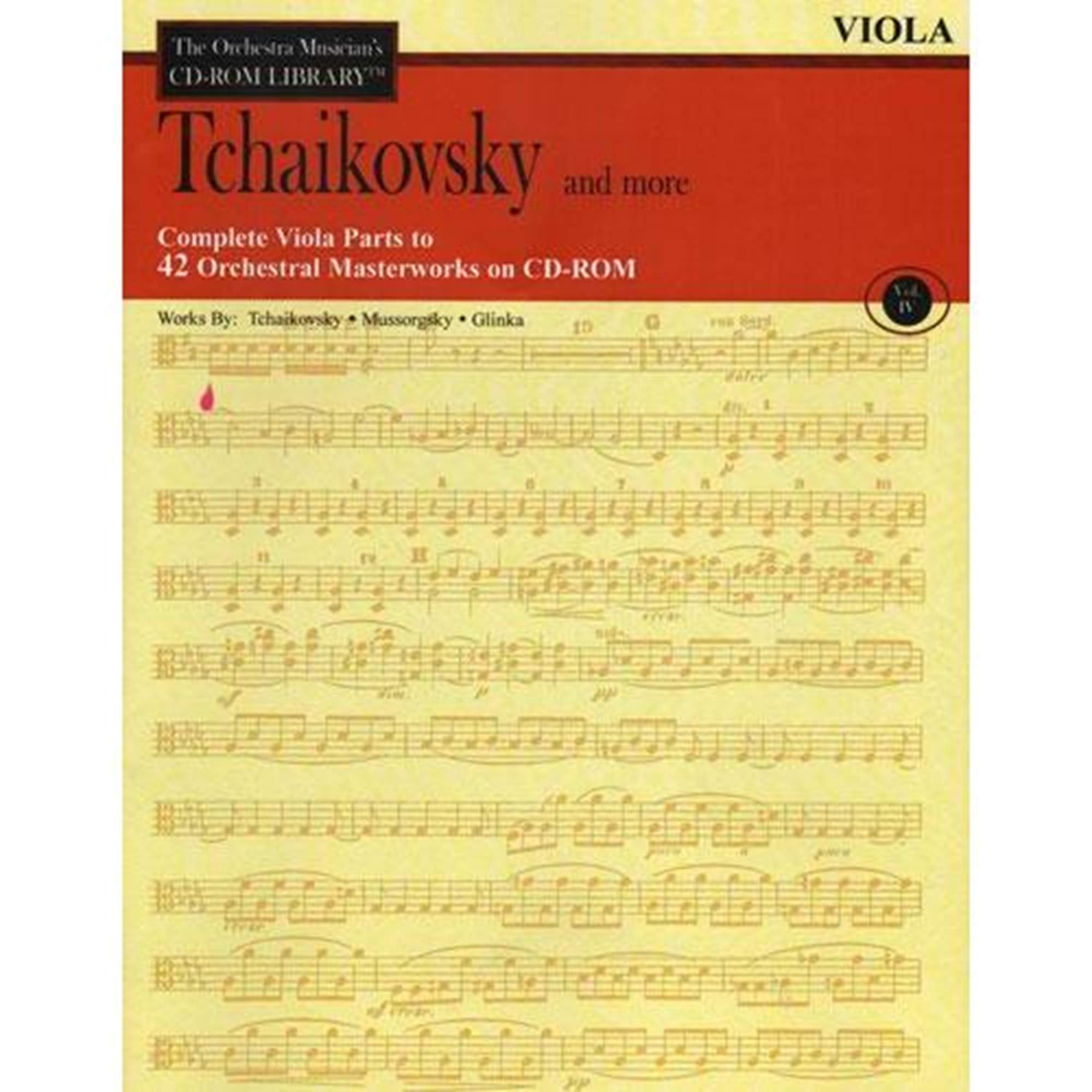 Tchaikovsky and More - Volume 4: The Orchestra Musician's CD-ROM Library - Viola