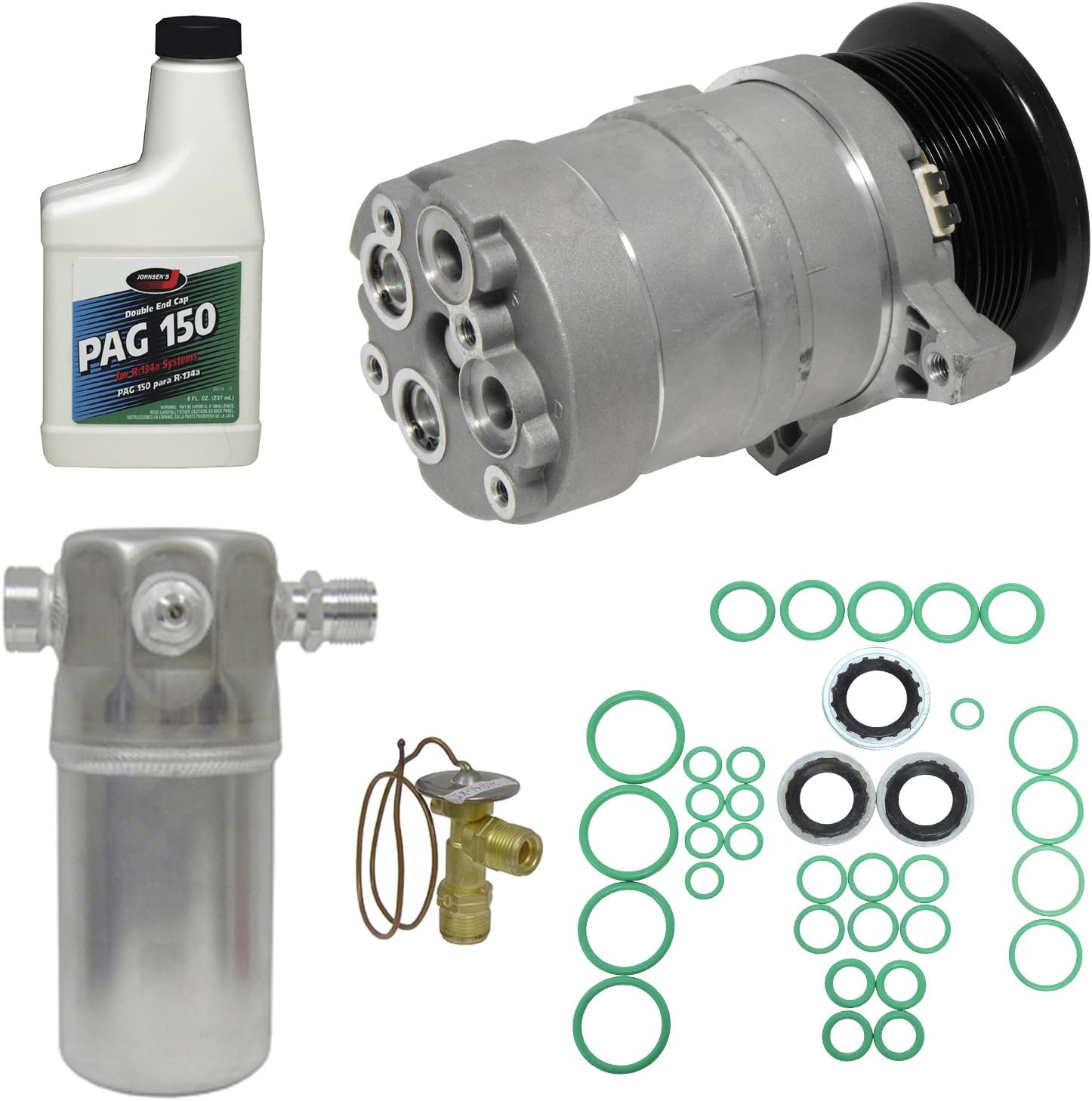 UAC KT 3168 A/C Compressor and Component Kit, 1 Pack