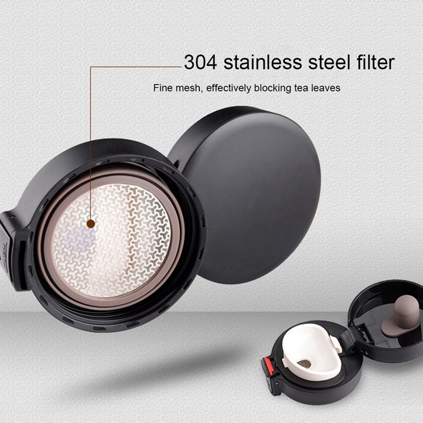 Vakuum Tasse 380ml Doppel Edelstahl 304 Kaffee Becher Auslaufsicher Thermos Becher Reise Thermal Cup Wasser Flasche für