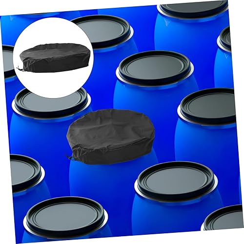 Miniatura 7 de GANAZONO Cubierta superior de cubo sellado, accesorios al aire libre, cubierta de red de lluvia, cubo de lluvia, cubierta de repuesto de tambor de