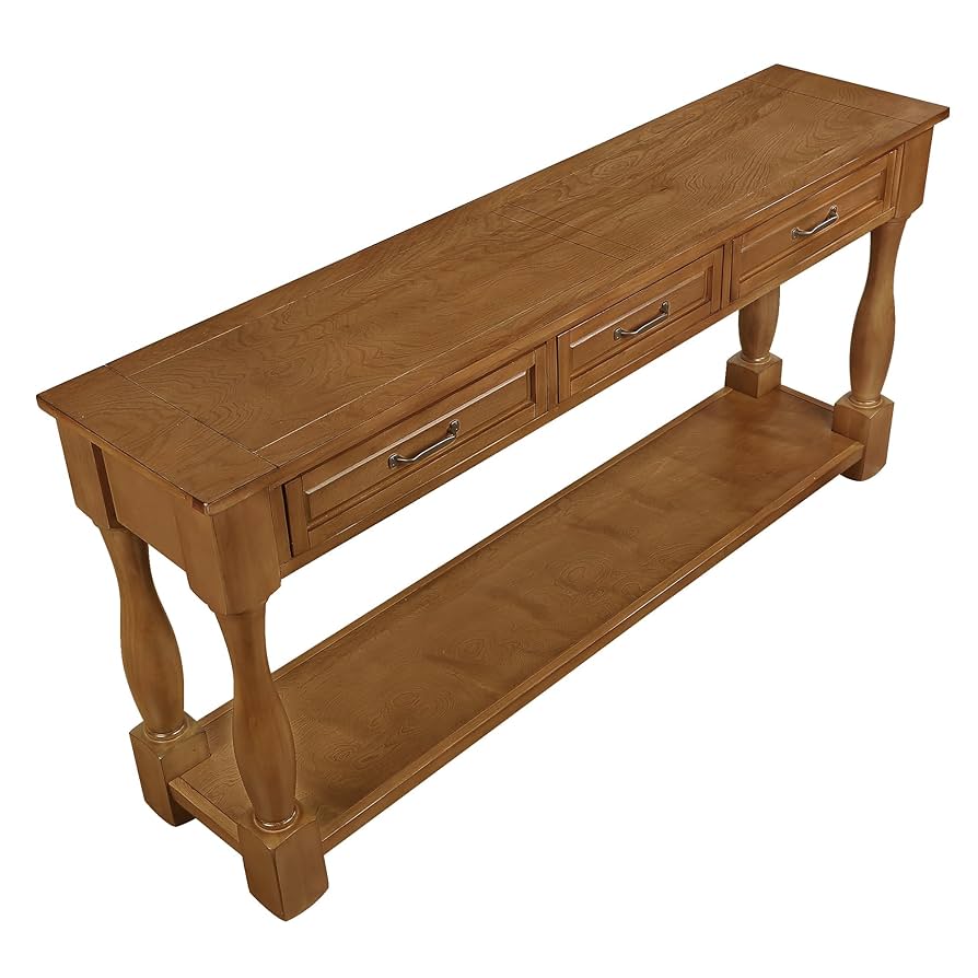 カウンターテーブル・ハイテーブル d-bodhi celebes console table Amazon.com: Polibi 63 inch Wood Long Console Table with 3