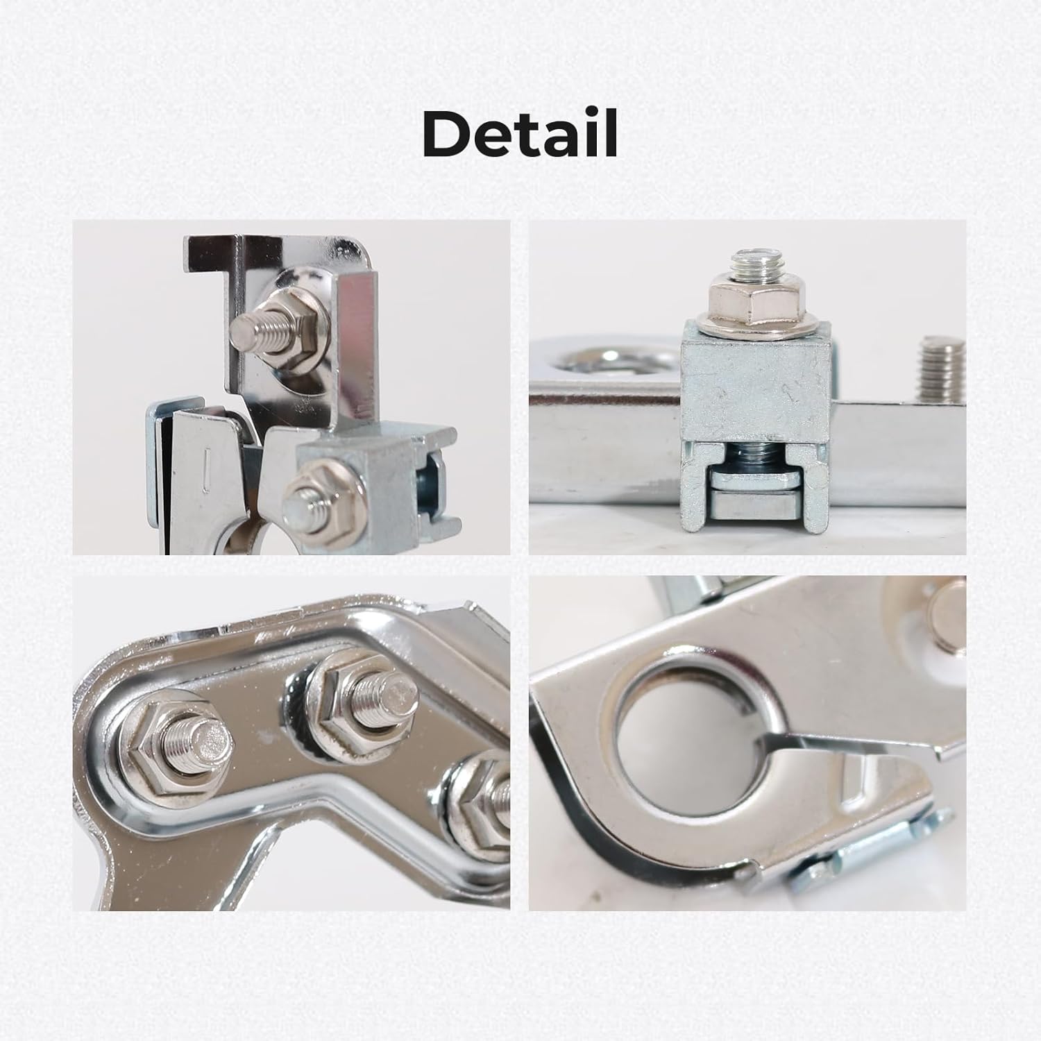 Battery Terminal Set Positive Negative 926-603 Compatible with Ford Super Duty F-250 F-350 F-450 Chevy Silverado 1500 2500 3500 Replaces 926-603 BT4A-14450-BA BT4Z-14450-SD