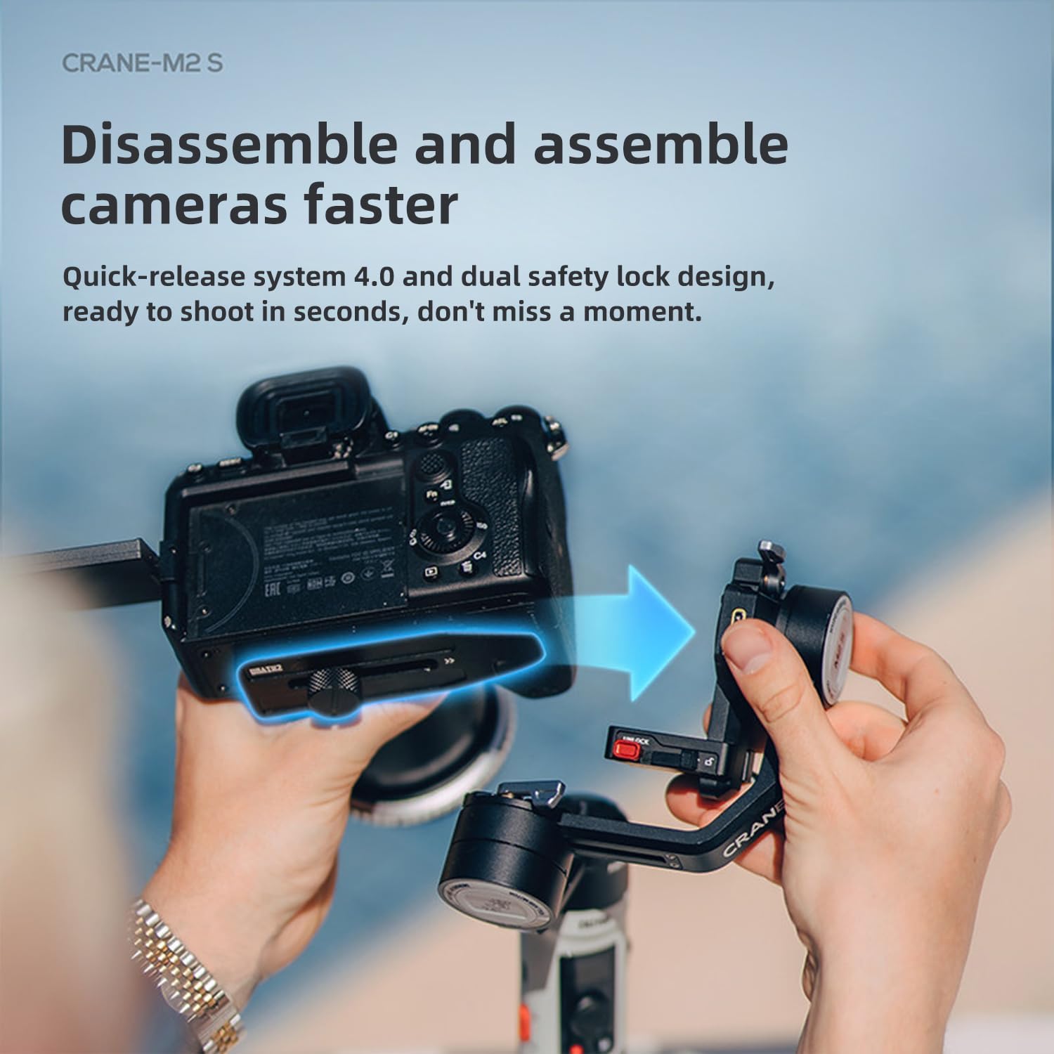 Zhiyun M2S Gimbal Crane Stabilizer
